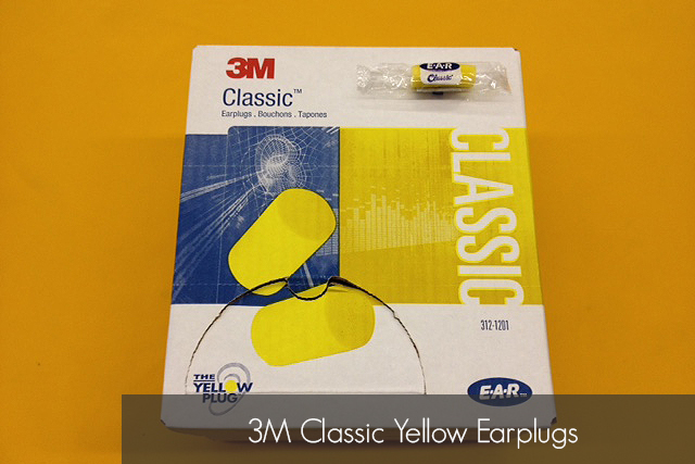 3M Classic Yellow Earplugs
