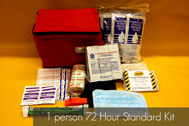 1 Person Standard 72 Hour Kit