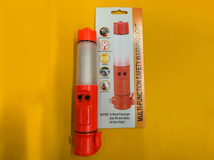 8 in 1 Multi-Function Baton Style Safety Warning Light