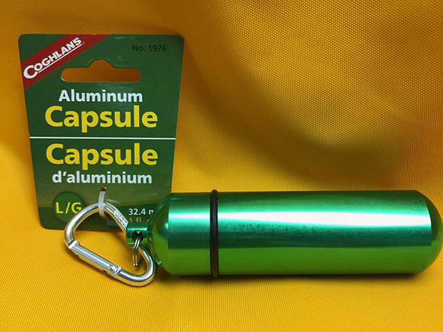 Aluminum Capsule –  Large