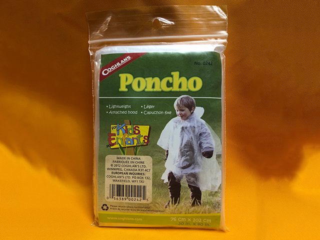 Emergency Poncho – Kids