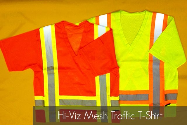 Hi-Viz Mesh Traffic T-Shirt